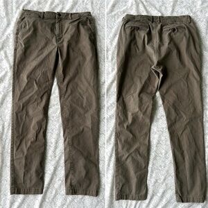 36/34 Flint & Tinder 365 Chino Pant cotton slim fit olive